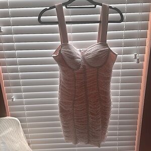 Mesh bodycon dress
